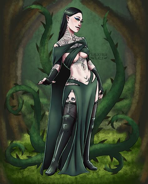 Circle of Spores Druid by ValkyrieVale on DeviantArt