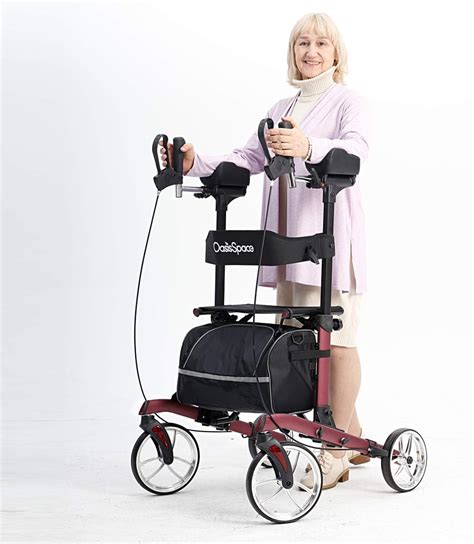 Amazon.com: OasisSpace Heavy Duty Upright Walker 450 lb,Bariatric ...