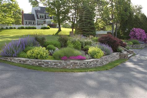 One of my full-sun perennial gardens - we are zone 5...long cold winter with sea salt air ...