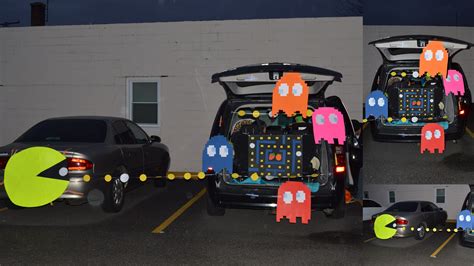 Pacman Trunk or Treat. Our kids love the movie, Pixels, so we decided ...