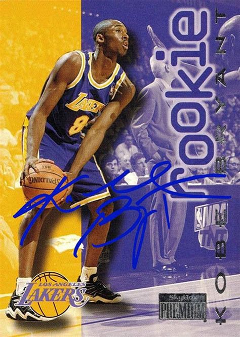 Kobe Bryant AUTOGRAPH any Bryant Basketball Card YOUR CHOICE | Etsy