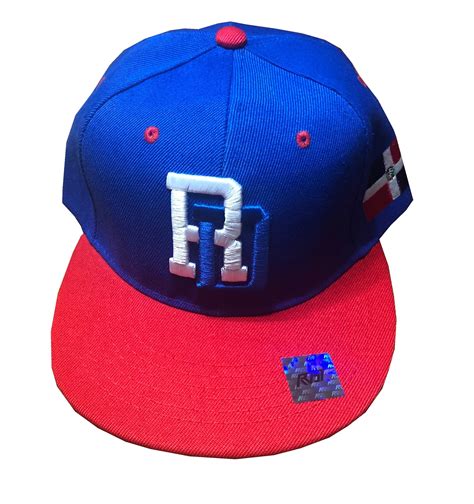 DR Dominican Republic Snapback, Baseball Caps 3D Embroidered Team Two ...