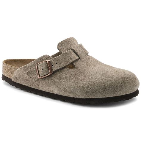 Boston Suede Leather Taupe | Suede leather, Birkenstock boston, Birkenstock