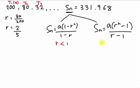 Sn for Geometry Progression (GP) - YouTube