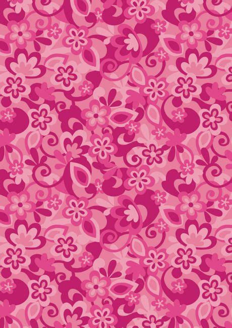 Funky pink flowers scrapbook paper (cliquer au dessus de l'image pour ouvrir PDF) Iphone ...