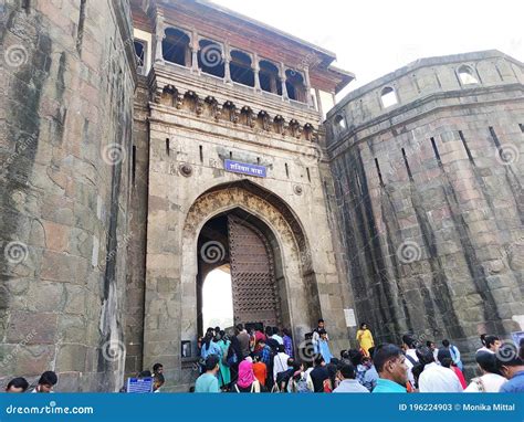 Shaniwar Wada, Pune, Maharashtra, India, 1st January 2020: Front Main ...