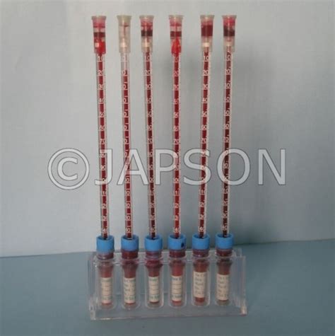 Disposable ESR Tubes/Kit - More Plasticware Products - Laboratory Plasticware - Products