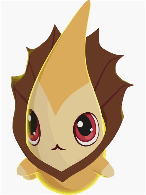 "Temtem - Hidody Luma" Sticker for Sale by RalphJn22 | Redbubble