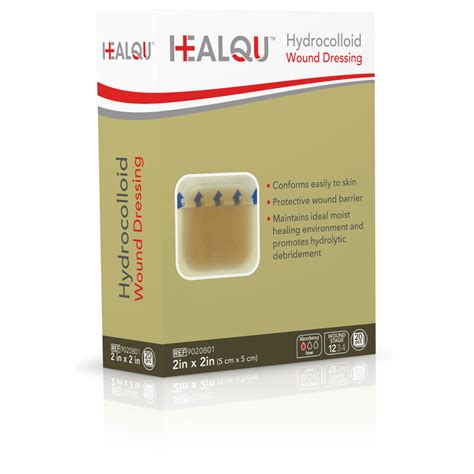 HEALQU™ Hydrocolloid Wound Dressings – Healqu