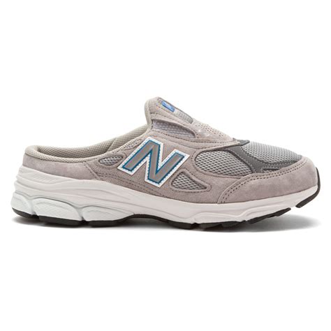 New Balance Leather W990v3 Slip-on in Grey (Gray) - Lyst