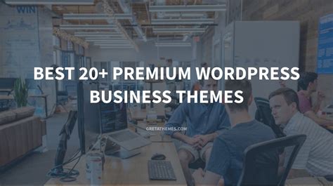 Best 20+ Premium WordPress Business Themes - GretaThemes