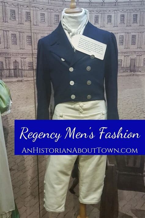 Regency Men's Fashion, Style File Friday | An Historian About Town