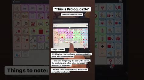 AAC Reviews: Proloquo2Go - YouTube