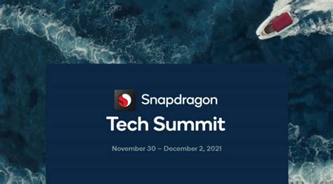 Qualcomm Snapdragon Tech Summit 2021 dates revealed: Snapdragon 898 ...