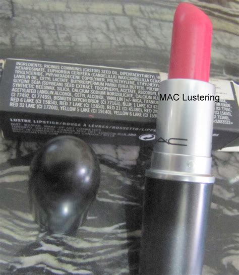 MAC Lustering Lipstick - Review