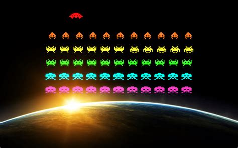 Space Invaders Wallpapers - Top Free Space Invaders Backgrounds ...