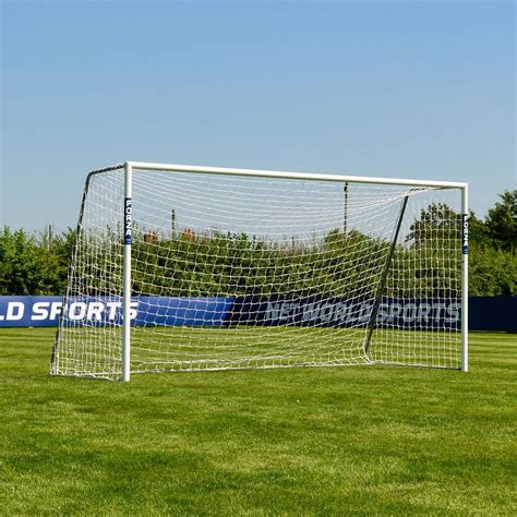 Single 12 x 6 FORZA Alu60 Soccer Goal | Mini-Soccer Goals | Junior Soccer Goal | Metal Soccer ...