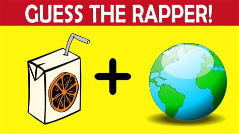 GUESS THE RAPPER FROM EMOJI! *CHALLENGE* - YouTube