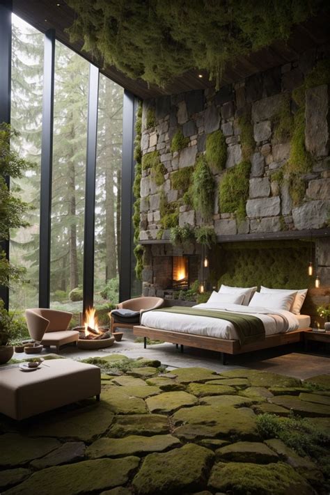 forest hotel bedroom | Amazing bedroom designs, Dream house interior ...