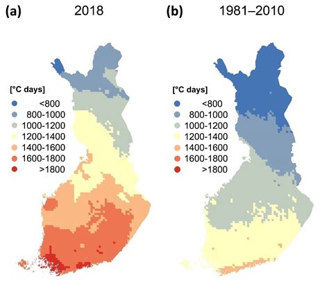 2018: An exceptionally warm thermal growing season in Finland | Ilmastokatsaus – Ilmatieteen laitos