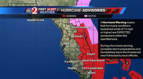 Hurricane Warnings now in place for parts of Central Florida, including ...