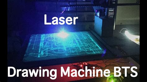 Laser Drawing Machine Behind the Scenes! - YouTube