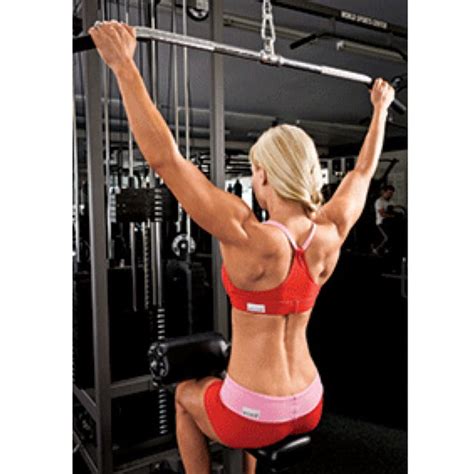 Lat Pulldown With Resistance Band - Exercise How-to - Workout Trainer by Skimble