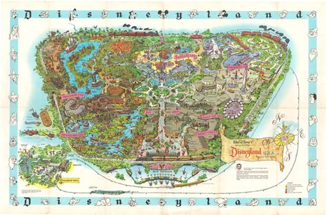 Disneyland U.S.A. Anaheim, California – Curtis Wright Maps