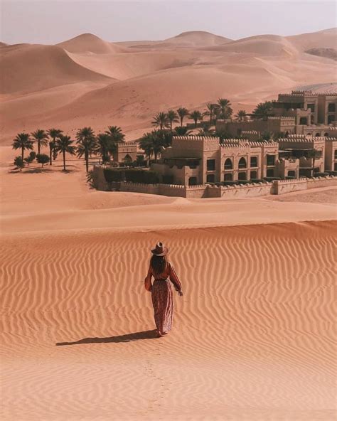 Waking up to an oasis in the Arabian desert. c | Adventure travel ...