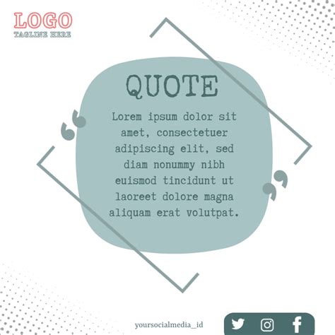 Quotes Instagram Post Template | PosterMyWall