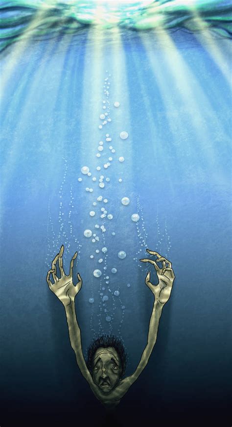 drowning man by neobamboom on DeviantArt