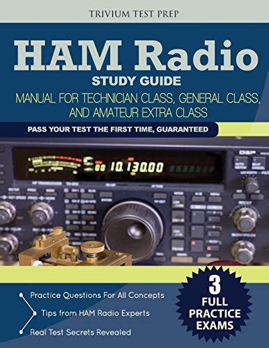 Ham Radio Study Guide: Manual for Technician Class, General Class, and ...