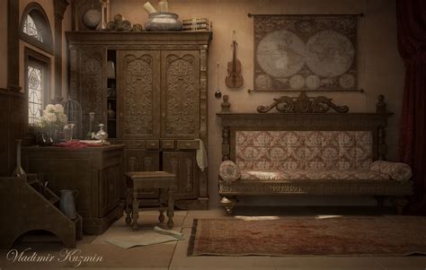 Old room - Portfolio work - Evermotion