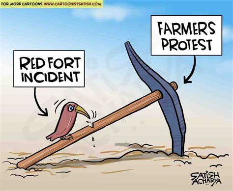 Satish Acharya Farmers Protest Cartoon In 2015 acharya was featured on united sketches as a ...