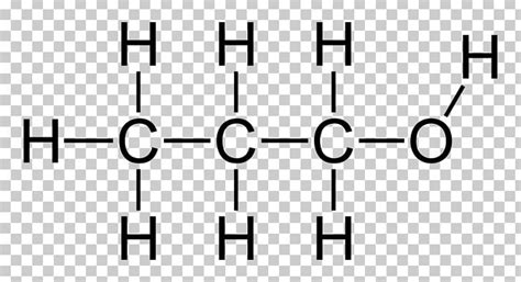 1-Propanol Lewis Structure Isopropyl Alcohol Propyl Group PNG, Clipart ...