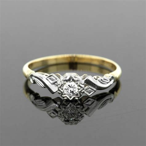 Vintage Diamond Ring Circa 1950s | Gerard McCabe Antiques