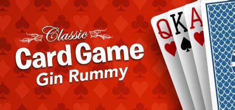 Classic Card Game: Gin Rummy (2020) Windows box cover art - MobyGames