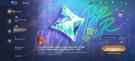 Kapan Tukar Skin Promo Diamond Allstar Mobile Legends (ML)? – Esportsku