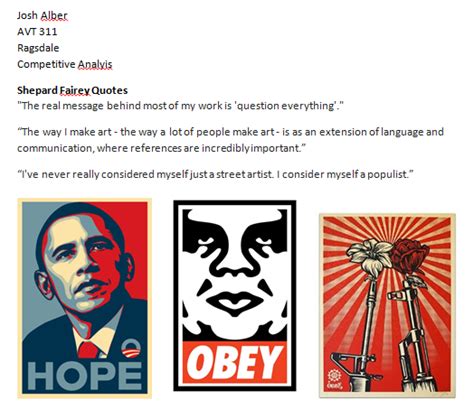 Shepard Fairey competitive analysis quotes jaunt | Analysis quotes, Competitive analysis, Quotes