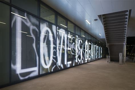 Jenny Holzer Responsive Art Installation | Qualcomm Headquarters ...