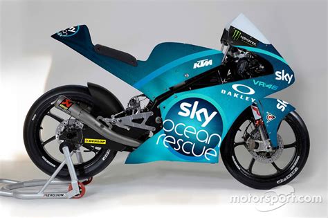 Sky Racing Team VR46 bike with "Sky Ocean Rescue" special livery at ...