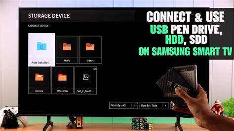 Use USB External Drive on Samsung Smart TV! [Connect Pen Drive, HDD or ...