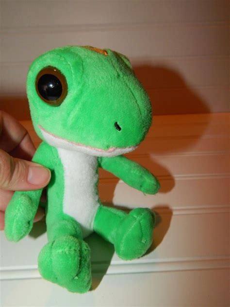 Geico Gecko Lizard 5" Stuffed Animal Toy Doll Figure Plush Collectible ...