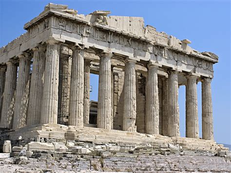 construction of the parthenon