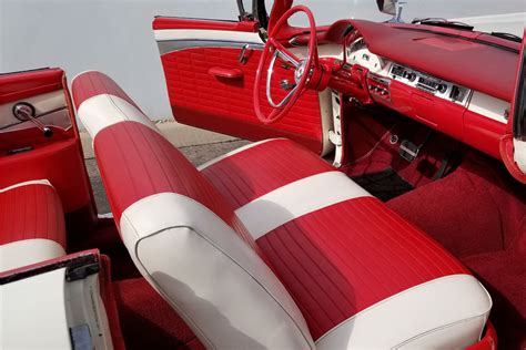 1957 FORD FAIRLANE 500 CONVERTIBLE - Interior - 224993