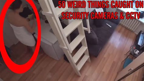 50 WEIRD THINGS CAUGHT ON SECURITY CAMERAS & CCTV in 2020 | Security camera, Cool gifs, Weird