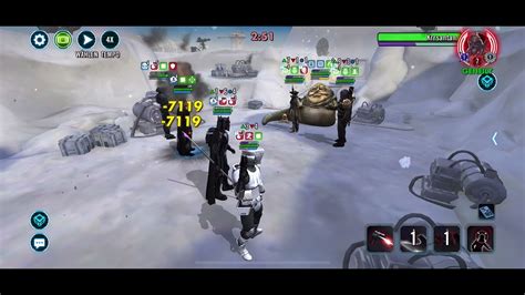 DT Moff Gideon lvl9 DC vs Jabba Boushh lvl9 DC | swgoh GAC 3v3 counter - YouTube