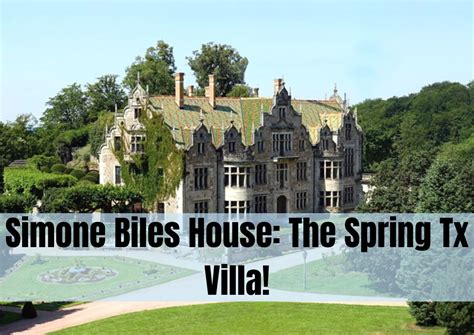 Simone Biles House: The Spring Tx Villa!