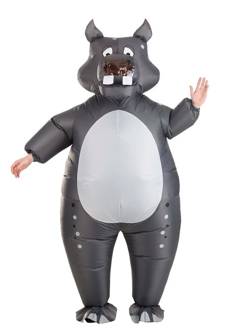 Inflatable Hippo Costume for Adults