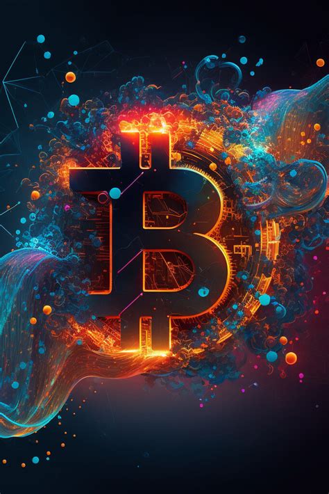 ArtStation - Neon Bitcoin Art for Wallpaper/Canvas | Artworks